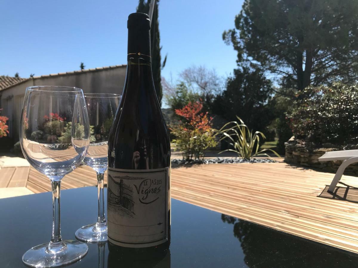 Вилла Le Jas Des Vignes Lirac Экстерьер фото